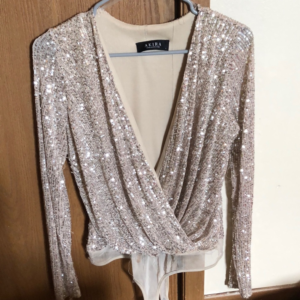 Akira Gold Body Suit